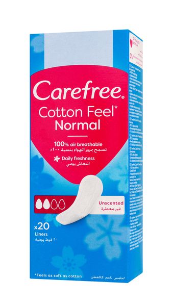 JOHN CAREFREE COTTON UNSCENTED  20szt zdjęcie 1