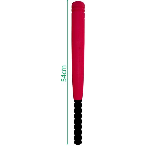 KIJ DO BASEBALLA JUNIOR 54CM Z PIŁKĄ SOFT CZERWONY na Arena.pl