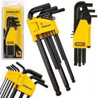Klucze imbusowe 9 sztuk 1.5-10mm STANLEY 0-069-256