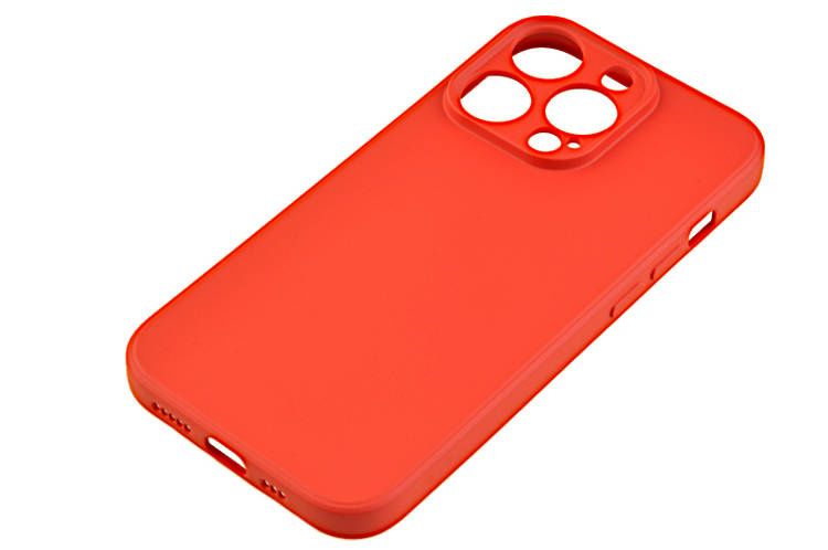 Etui silikonowe Tint do Apple iPhone 14 Pro czerwony zdjęcie 1