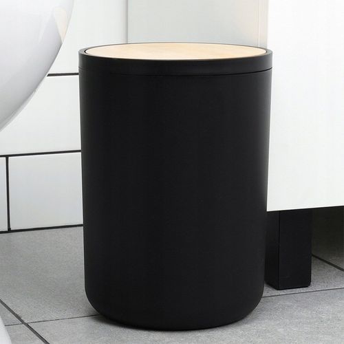 Zestaw ŁAZIENKOWY kubek szczotka WC kosz na śmieci dozownik mydła podstawka na Arena.pl