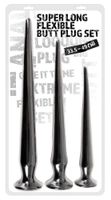 super long anal plug set