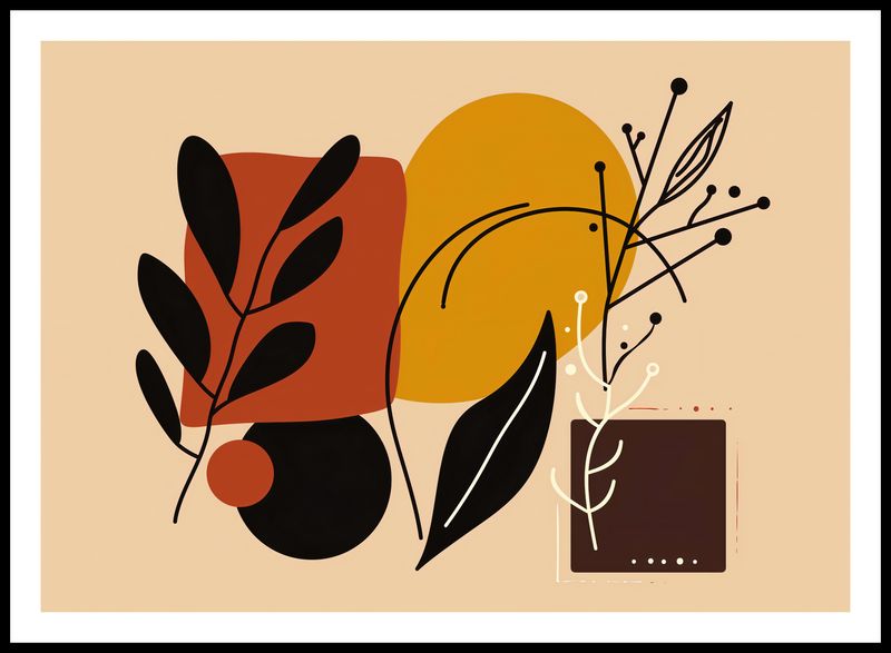 Plakat 84,1x59,4cm Ciepłe Kontury zdjęcie 3
