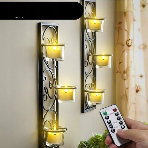 ZESTAW 6 ŚWIEC LED ŁADOWANE Z FUNKCJĄ TIMERA NA BOŻE NARODZENIE I HALLOWEEN na Arena.pl