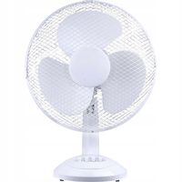 STOŁOWY WIATRAK WENTYLATOR BIURKOWY CICHY MOCNY DO BIURA