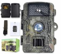 KAMERA LEŚNA FOTOPUŁAPKA 1080FHD IR 801 FULL HD Czujnik RUCHU Ukryta Kamera