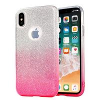 Etui brokatowe Blink do HUAWEI Y5 2019 różowy