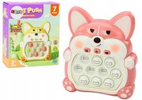 GRA ZRĘCZNOŚCIOWA KONSOLA Pop-it LISEK 7 TRYBÓW GRA SENSORYCZNA