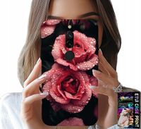 ETUI DO XIAOMI REDMI 8 - PIĘKNE RÓŻOWE RÓŻE, KWIECISTE WZORY, CASE