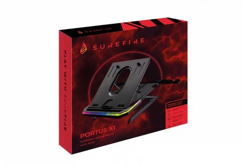 Podstawka do laptopa SureFire Portus X1 Foldable RGB na Arena.pl