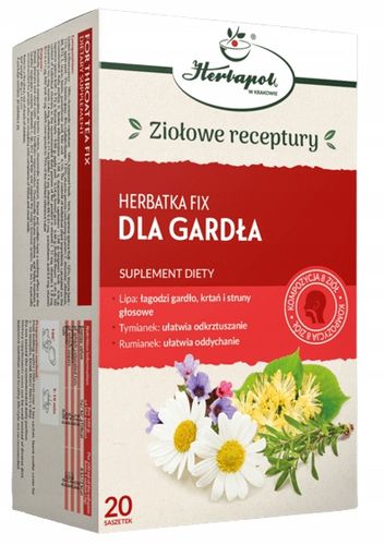 Herbatka fix Dla Gardła Herbapol Kraków 20 na Arena.pl