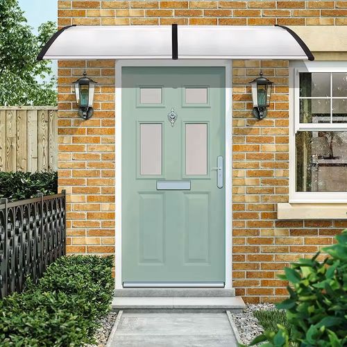 Daszek nad drzwi 150x80 cm zadaszenie osłona poliwęglan na Arena.pl