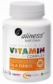 Aliness Premium Vitamin Complex Dzieci ADEK Multiwitamina Odporność Kości