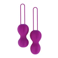 nomi tang intimate kegel set plus purple - zestaw do ćwiczeń mięśni dna