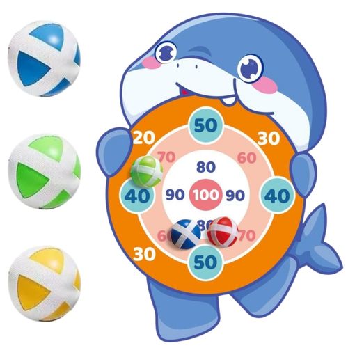 DLA DZIECI  GRA ZRĘCZNOŚCIOWA W RZUTKI NA RZEPY TARCZA REKIN na Arena.pl