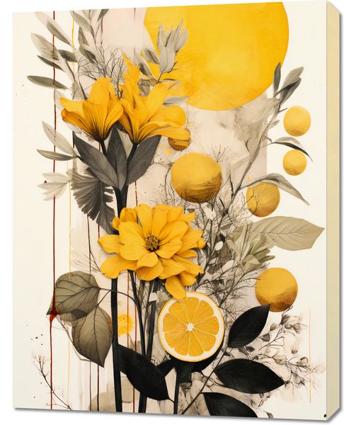 Obraz 70x90cm Cytrusowy Zachwyt zdjęcie 1
