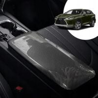 Podłokietnik Samochodowy Klapka Pokrowiec Włókna Węglowego do Lexus RX 2023