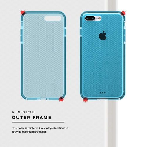 Zizo Pulse - Etui iPhone 8 Plus 7 Plus (niebieskisrebrny) na Arena.pl
