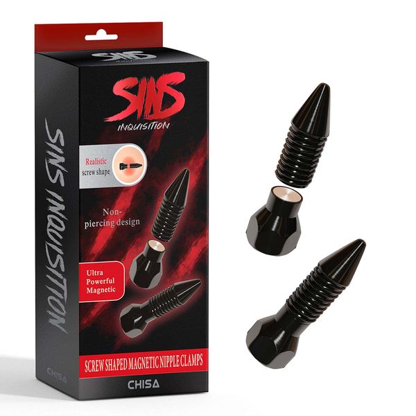 Screw Shaped Magnetic Nipple Clamps zdjęcie 1