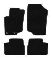 Dywaniki welurowe BASIC Peugeot 207 2006-2012 czarne