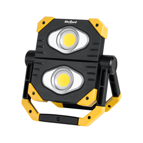 Przenośny reflektor LED 2XCOB. na Arena.pl