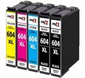 5x TUSZE 604 XL DO EPSON XP-2200 XP-2205 XP-3200 XP-3205 XP-4200 XP-4205