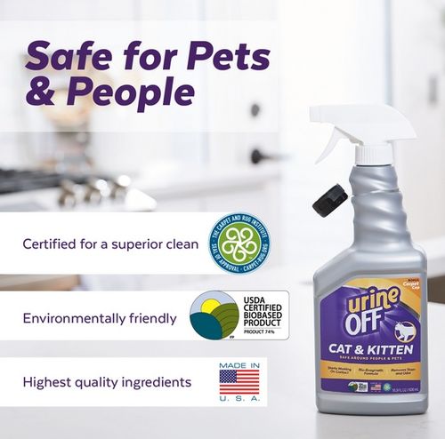 Urine Off Cat & Kitten Formula - do usuwania plam moczu 118ml na Arena.pl