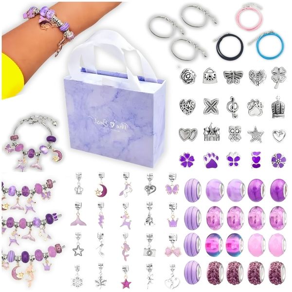 Zestaw do robienia bransoletek charms zdjęcie 14