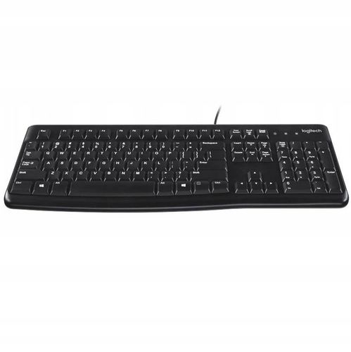 Klawiatura LOGITECH K120 czarna przewodowa USB 920-002479 na Arena.pl