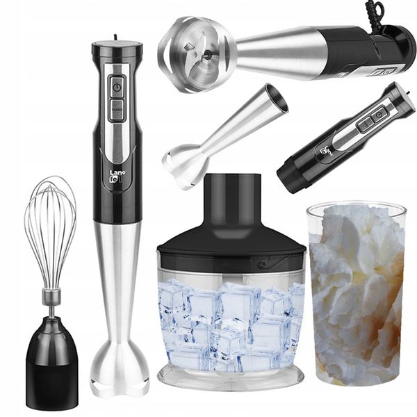 BLENDER RĘCZNY ZESTAW MIKSER MALAKSER TURBO ROBOT zdjęcie 5