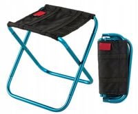 KRZESŁO TURYSTYCZNE SKŁADANE kieszonkowe lekkie