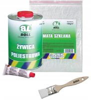 BOLL żywica zestaw do łodzi 1kg + mata + pędzel