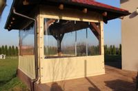 OSŁONA TARASOWA PRZEŹROCZYSTA NA WYMIAR