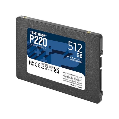 SSD PATRIOT P220 512GB SATA3 2,5" na Arena.pl