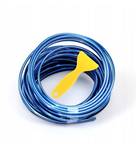 LISTWA TAŚMA OZDOBNA DO SAMOCHODU CHROM 5M TUNING na Arena.pl