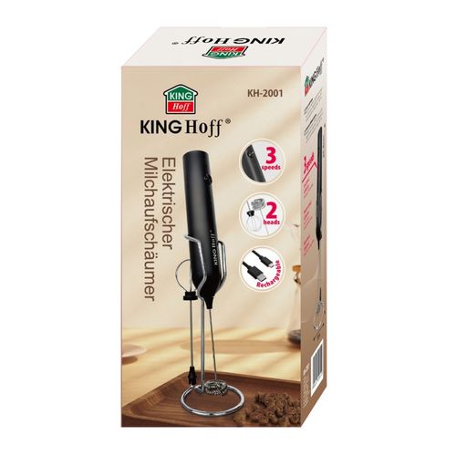 elektryczny mikser do koktajli spieniacz do mleka kinghoff kh-2001 na Arena.pl