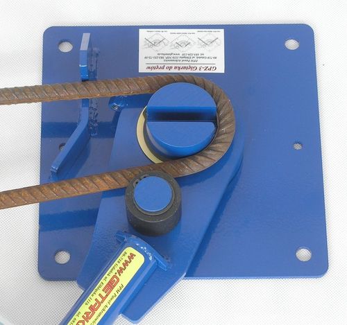 Giętarka HARTOWANA z ŁOŻYSKIEM do prętów 6-16 drutu zbrojenia strzemion GP5 na Arena.pl