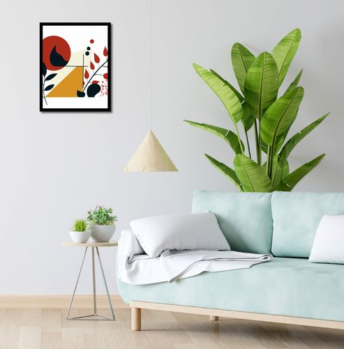 Plakat 40x50cm Ogień i Flora na Arena.pl