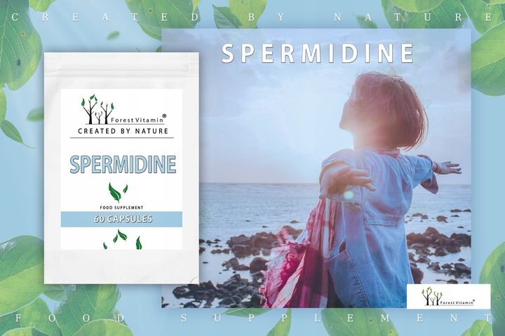 SPERMIDYNA 60 KAPS 10mg MOCNA CZYSTA SPERMIDYNE TRICHLOROWODOREK SPERMIDYNY zdjęcie 6
