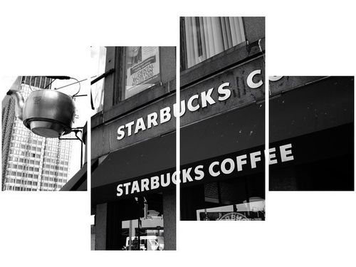 140CM 70 OBRAZ STARBUCKS MITH HUANG ŚCIENNY na Arena.pl