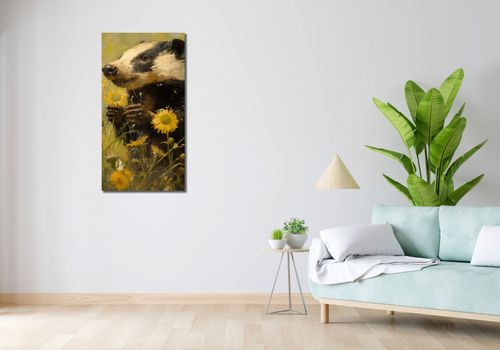 Obraz 50x100cm Łąka w Oczach Borsuka na Arena.pl