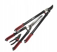 Zestaw nożyce i sekatory do żywopłotu 3szt Forge Steel /ZK