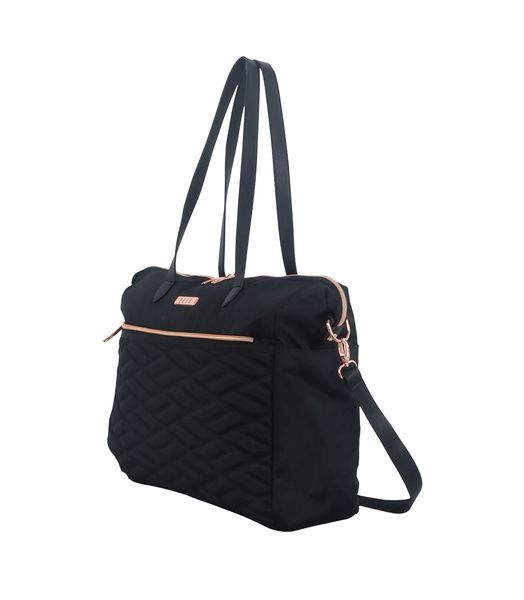 Torba damska - shopperka ELLE Doux czarna zdjęcie 2