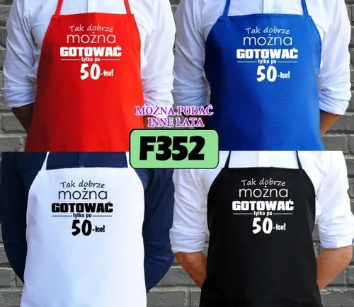 FARTUCH KUCHENNY masterchef PREZENT urodziny na Arena.pl