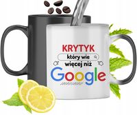 Kubek Magiczny Dla Krytyka Zmieniający Kolor Z Nadrukiem Ze Zdjęciem