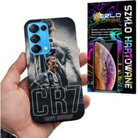 ETUI DO OPPO RENO 5 4G 5G - CR9 RONALDO PIŁKARZ PLECKI + SZKŁO
