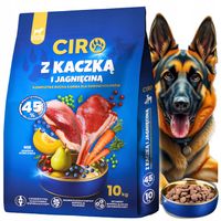 Sucha karma dla psa CIRO Kaczka i Jagnięcina 10kg Adult care lamb