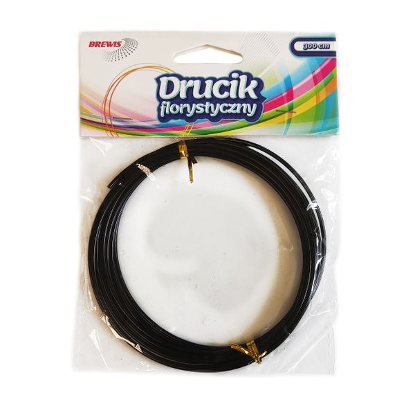 DRUCIK FLORYSTYCZNY 3M BREWIS CZARNY zdjęcie 1