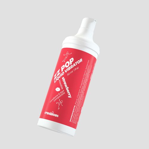 Crushious Zz Pop Liquid Vibrator Strawberry Aroma 30Ml na Arena.pl