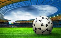 FOTOTAPETA PIŁKARSKA BOISKO STADION PIŁKA 360x240
